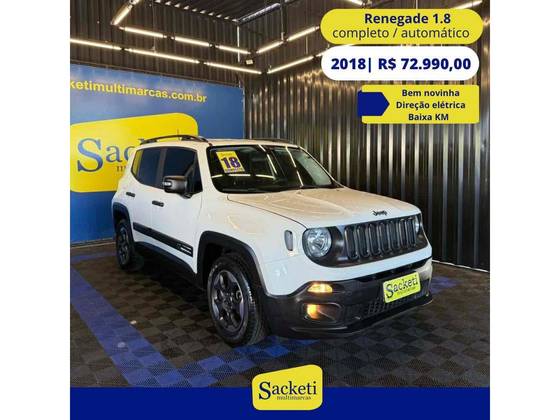 JEEP RENEGADE 1.8 16V FLEX 4P AUTOMÁTICO JEEP RENEGADE 1.8 16V FLEX 4P AUTOMÁTICO